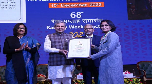 WR Railway Service Award
