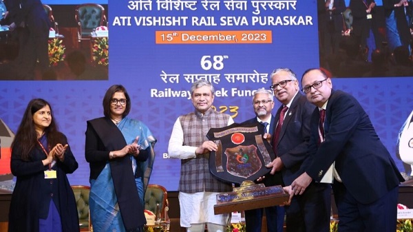 WR Railway Service Award: 68મો રેલવે સપ્તાહ સમારોહ અતિ વિશિષ્ઠ રેલ સેવા પુરસ્કાર નવી દિલ્હીમાં યોજાયો