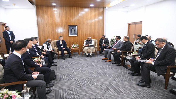 CM Bhupendra Patel Held a Meeting in Mahatma Mandir