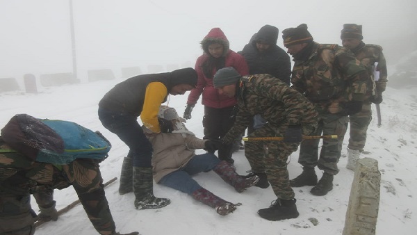 Indian Army rescues tourist