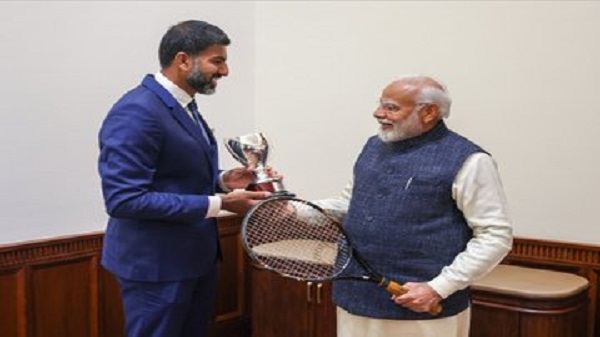 PM Modi Meet With Rohan Boppana