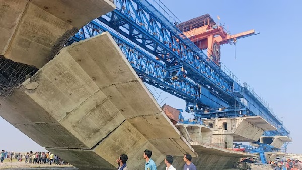 Bihar Under Construction Bridge Collapsed