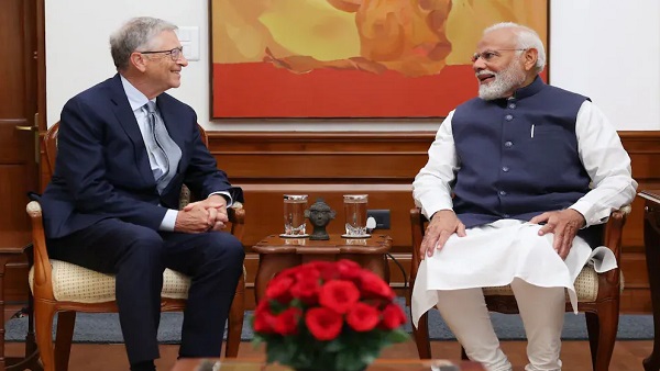 Bill Gates Meets Pm Modi: બિલ ગેટ્સે કરી પીએમ મોદી સાથે ખાસ મુલાકાત, ટેકનોલોજી અને શિક્ષણ વિશે IITના વિદ્યાર્થીઓ સાથે કરી વાત