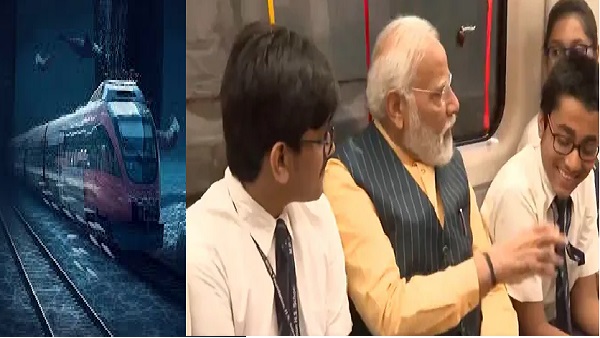 First Underwater Metro in india: પીએમ મોદીએ કર્યુ દેશની પહેલી અંડરવોટર મેટ્રોનું ઉદ્ઘાટન, વડાપ્રધાને બાળકો સાથે કરી મુસાફરી- જુઓ વીડિયો