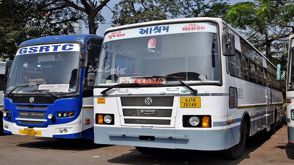Holi Special Gujarat ST Bus