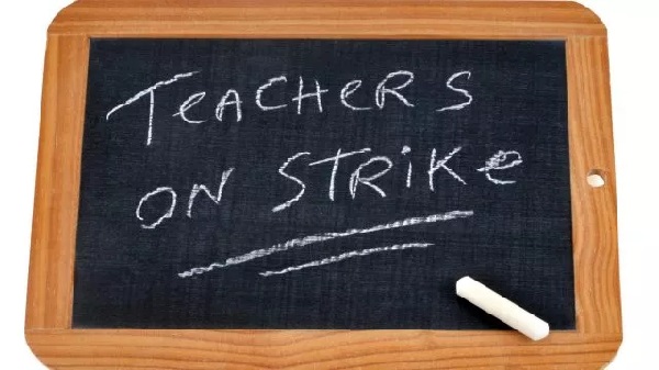 teachers Pen chalk down strike