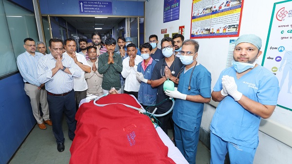 organ donation amdavad civil hospital