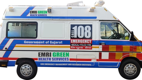 108 ambulance van