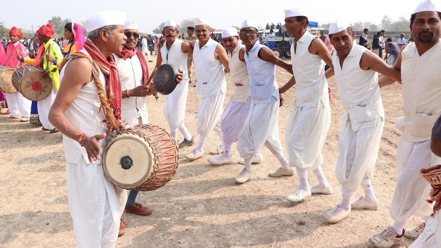 World Tribal Day tribal dance