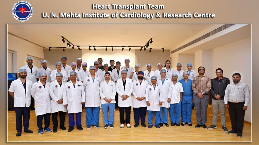World Heart Day-2024: હૃદયરોગના દર્દીઓ માટે આશાની કિરણ બની યુ.એન. મહેતા હોસ્પિટલ 1 Un mehta staff doctors