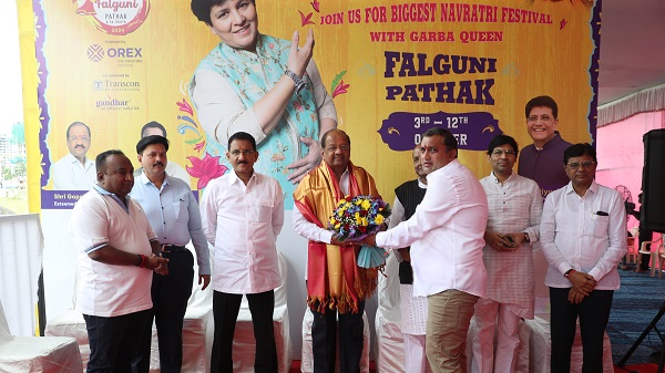 Dandiya Queen Falguni Pathak: સતત સાતમા વરસે બોરિવલીમાં ખેલૈયાઓ ડાંડિયા ક્વીન ફાલ્ગુની પાઠકના ગરબે ઝૂમશે