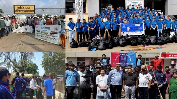 Cleanliness campaign on the occasion of Gandhi Jayanti: ગાંધી જયંતિ નિમિત્તે રાજકોટ ડિવિઝનમાં સઘન સ્વચ્છતા અભિયાન હાથ ધરવામાં આવ્યું 1 Cleanliness campaign on the occasion of Gandhi Jayanti: ગાંધી જયંતિ નિમિત્તે રાજકોટ ડિવિઝનમાં સઘન સ્વચ્છતા અભિયાન હાથ ધરવામાં આવ્યું