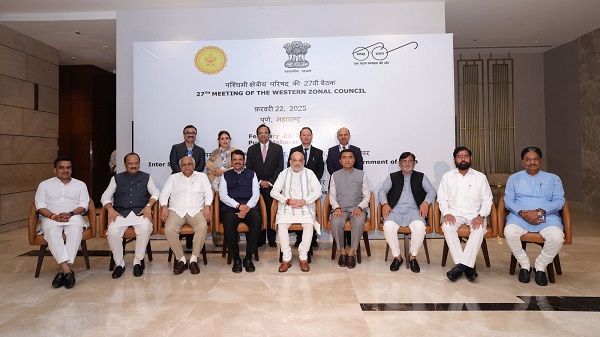 West Zonal Council meeting: મહારાષ્ટ્રના પુણેમાં પશ્ચિમ ઝોનલ કાઉન્સિલની 27મી બેઠકની અમિત શાહે અધ્યક્ષતા કરી 4 West Zonal Council meeting