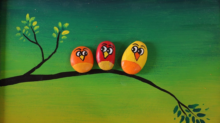 3D painting from waste tissue paper: વેસ્ટ ટીસ્યુ પેપરમાંથી સ્ટોન બનાવીને થ્રી-ડી પેઈન્ટીંગનું વેચાણ કરતી પશ્વિમ બંગાળની બહેનો 1 3D painting from waste tissue paper