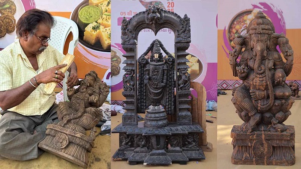 Madhavmala Wood Carving: માધવમાલાની અંદાજિત ૫૦૦ વર્ષ જૂની વુડ કાર્વિંગની પરંપરાગત કળા આજે પણ જીવંત; વાંચો વિગત 3 Madhavmala Wood Carving
