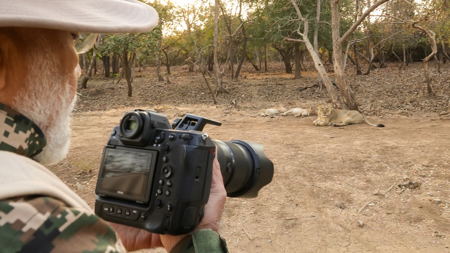 PM Modi clicked photos in Gir