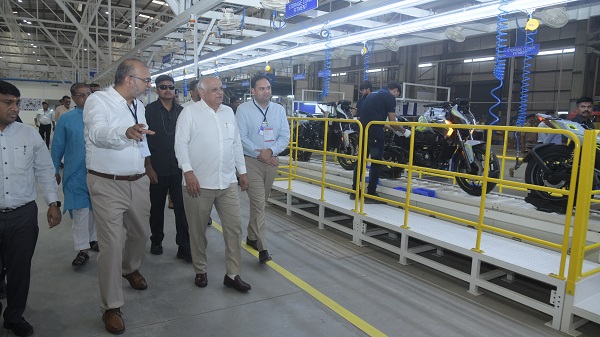 Country's first geared E-bike: દેશના સૌ પ્રથમ ગિયર્ડ ઇલેક્ટ્રિક મોટર બાઈક પ્લાન્ટનો શુભારંભ 5 Country's first geared E-bike