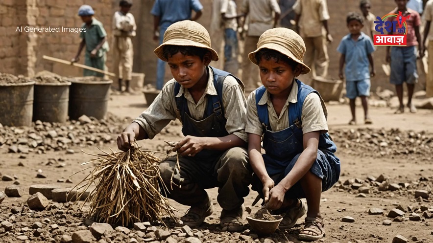 Child Labour: રાજ્યભરમાં રેડ કરીને 455 બાળ શ્રમિકો અને 161 તરુણ શ્રમિકોને મુક્ત કરાયા 1 Child Labour 1