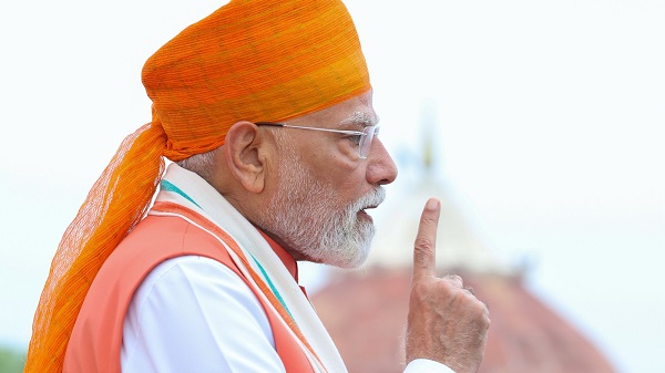 79th Independence Day: 79મા સ્વતંત્રતા દિવસ નિમિત્તે લાલ કિલ્લાની પ્રાચીર પરથી પ્રધાનમંત્રી નરેન્દ્ર મોદીના સંબોધન 3 PM addressing the Nation on the occasion of 79th Independence Day celebrations at Red Fort, in Delhi on August 15, 2025.