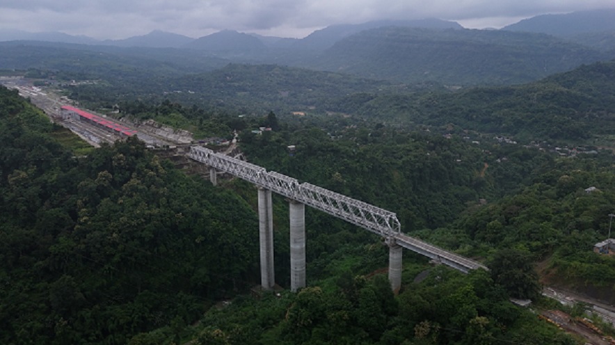 Bairbi-Sairang Rail Project: આઝાદીના 78 વર્ષ પછી પહેલીવાર મિઝોરમની રાજધાનીને મળ્યું રાષ્ટ્રીય રેલ નેટવર્ક 1 Bairbi Sairang Rail Project 3