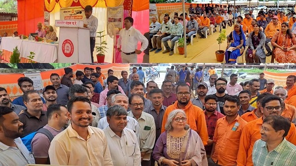 RJT Employees Samvad: પ્રધાન મુખ્ય કાર્મિક અધિકારી દ્વારા હાપા સ્ટેશન પર કર્મચારી સંવાદ કાર્યક્રમ યોજાયો 1 rjt employees samvaad