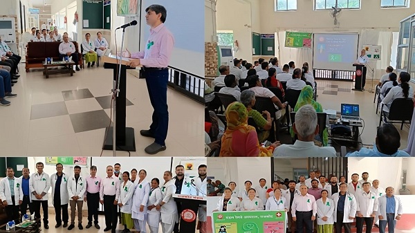 World Mental Health Day: રાજકોટ ડિવિઝન રેલવે હૉસ્પિટલ માં “વિશ્વ માનસિક સ્વાસ્થ્ય દિવસ” ની ઉજવણી