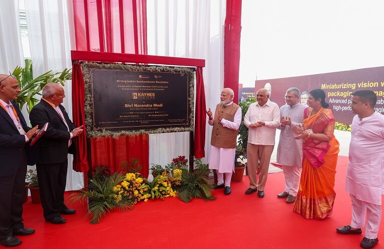 PM inaugrats Kaynes Semicon