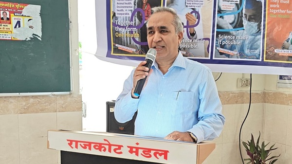 World Health Day: રાજકોટ રેલવે હોસ્પિટલમાં વિશ્વ સ્વાસ્થ્ય દિવસની ઉજવણી 28 drm rjt