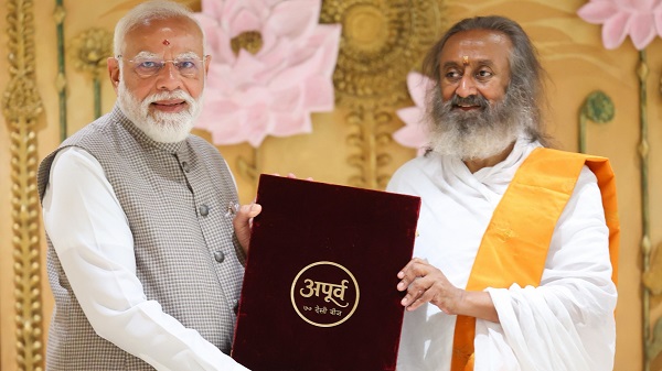 Prime Minister, Sri Sri Ravi Shankar, Art of Living, 