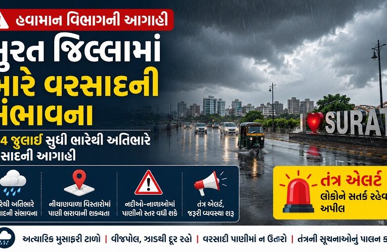 Surat Heavy Rain Alert